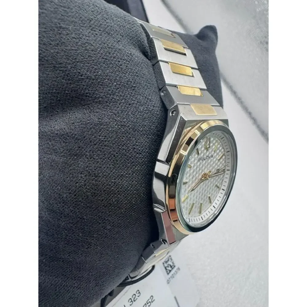 NEW Bulova Women's Classic Two-Tone Stainless Steel Quartz Watch 98L323